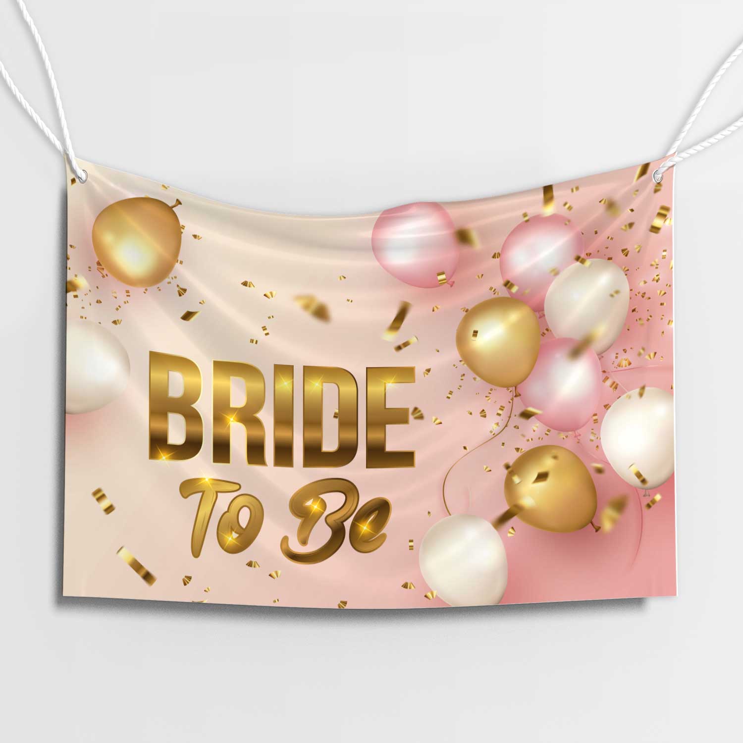 Pembe Balonlu Bride To Be Afişi