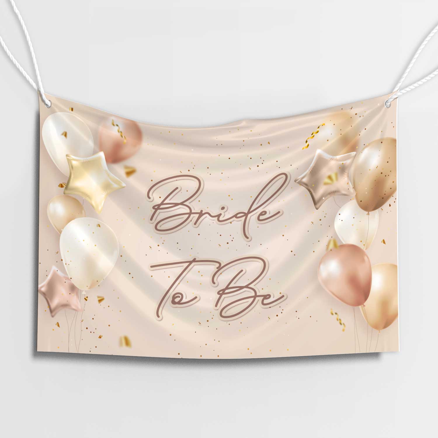 Krem Gold Bride To Be Afişi